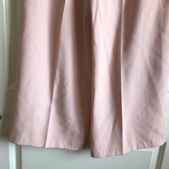Zara Woman Pink Wide leg Pant - Picture 6 of 9